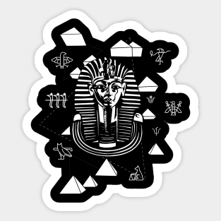 Ancient Egypt pyramids king tut best birthday gift T-Shirt Sticker